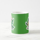 雨保護林のナマグ コーヒーマグカップ (中央)