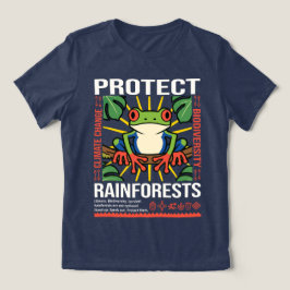 雨保護林環境認識度 トライブレンドTシャツ