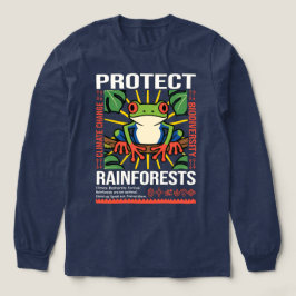 雨保護林環境認識度 トライブレンドTシャツ