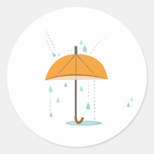 雨傘 ラウンドシール