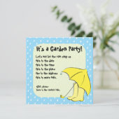 雨傘 招待状 (スタンド正面)