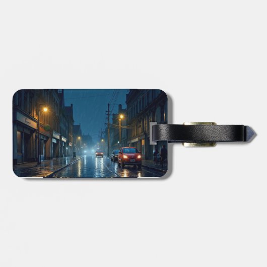 雨夜通り ラゲッジタグ (裏面横)
