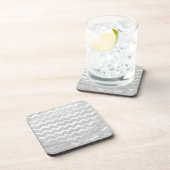 雨天グレーシェブロンパターン コースター (右側)