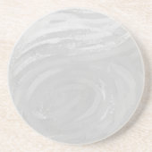 雨天灰色の渦巻き コースター (正面)