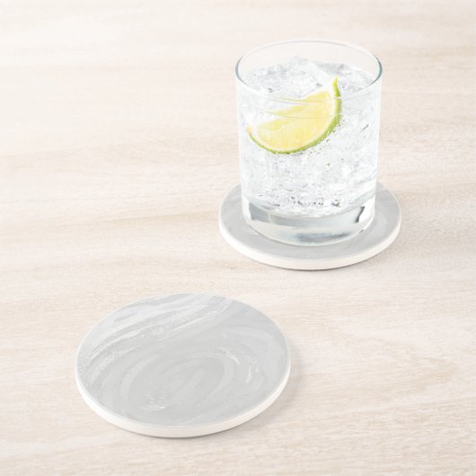 雨天灰色の渦巻き コースター (側面)