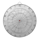 雨天灰色の渦巻き ダーツボード (正面)
