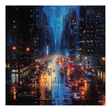 雨季ラプソディ：シティライト反射