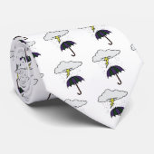 雨嵐のタイ ネクタイ (ロール)