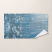 雨嵐の青 バスタオルセット (ハンドタオル)