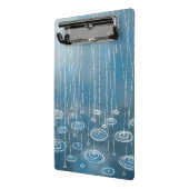 雨嵐の青 ミニクリップボード (アングル2)
