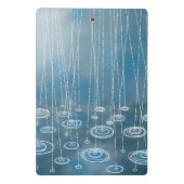 雨嵐の青 ミニクリップボード (裏面)