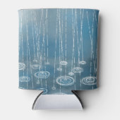 雨嵐の青 缶クーラー (正面)