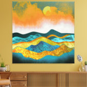 雨嵐 キャンバスプリント (インサイチュ (リビング))