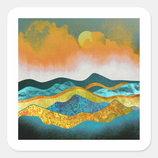 雨嵐 スクエアシール (正面)