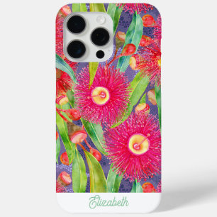 雨後のモダンスプリングユーカリの花 iPhone 15 PRO MAXケース