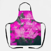 雨後の野生のカーネーション エプロン (正面)