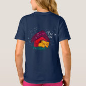 🌧️雨得か?ティーシャツ🌧️ Tシャツ (裏面)