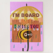 雨恋しく思の中で退屈だ ジグソーパズル (縦)