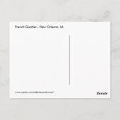 雨掃き王室の通りはがき ポストカード (裏面)