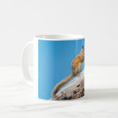 雨救の日に コーヒーマグカップ (正面左)