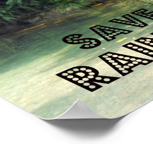 雨救の森！ ポスター (角)