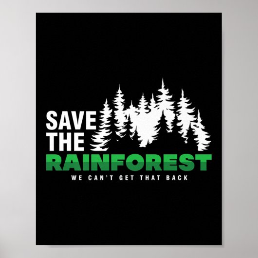 雨救林環境保護区 ポスター (正面)