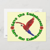 雨救林 ポストカード (正面/裏面)