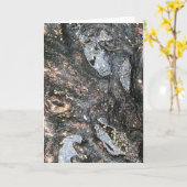 雨日ツリールーツパドル自然撮影 カード (黄色い花)