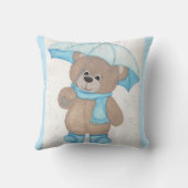 雨明けテディベア クッション (裏面)