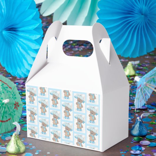 雨明けテディベア フェイバーボックス (パーティー)