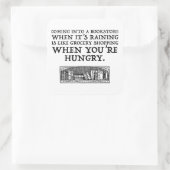 雨来が降ったら本屋に入る スクエアシール (バッグ)