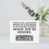 雨来が降ったら本屋に入る ポストカード (スタンド正面)