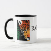 雨林の信頼のクラシックなコーヒー・マグ マグカップ (左)