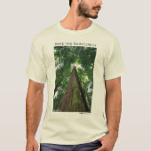 雨林を救って下さい Tシャツ (正面)