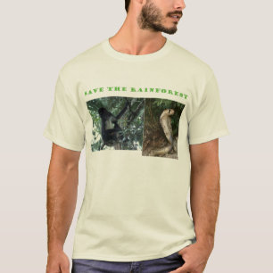 雨林を救って下さい Tシャツ
