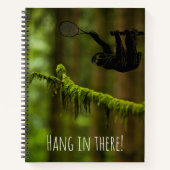 雨林テニスナマケモノ ノートブック (正面)