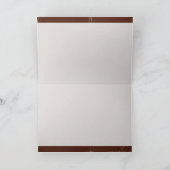 雨林装飾絵を描文Mモノグラム カード (内部)