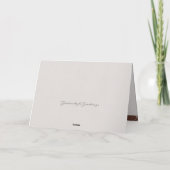 雨林装飾絵を描文Pモノグラム カード (裏面)