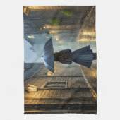 雨歩く キッチンタオル (縦)