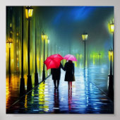 雨歩く ポスター (正面)