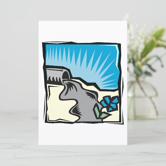 雨水管招待状 招待状