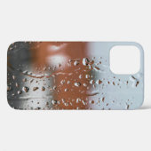 雨滴の入ったガラス Case-Mate iPhoneケース (裏面 (横))