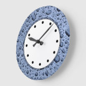 雨滴の壁時計 ラージ壁時計 (傾斜)