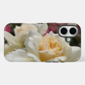雨滴の白いバラ Case-Mate iPhoneケース (裏面 (横))