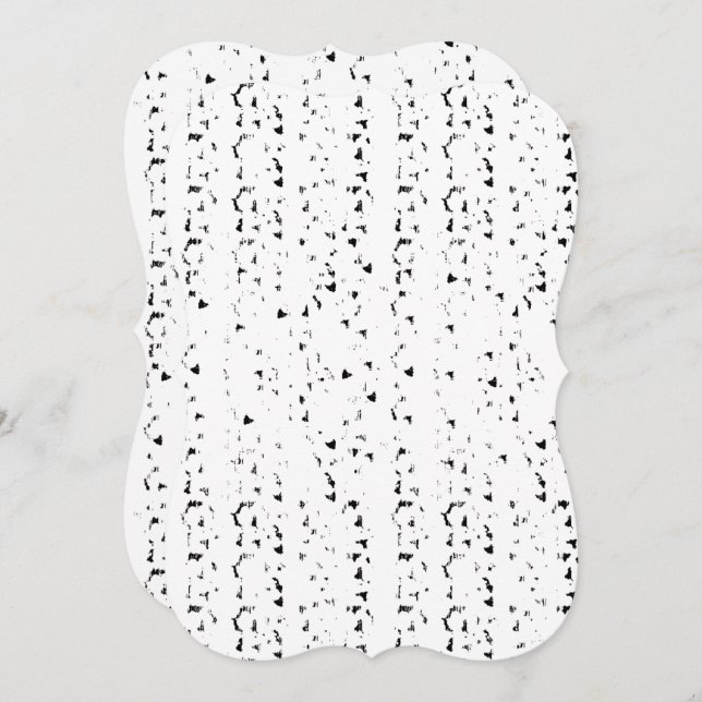 雨滴の黒と白の写真 (正面/裏面)