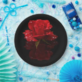 雨滴はの上がりました ペーパープレート (パーティー)