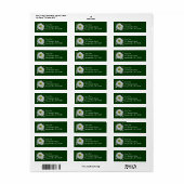 雨滴オンデイジーIワイルドフラワーフローラ ラベル (フルシート)