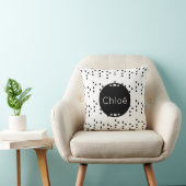 雨滴パターモダンンの装飾用クッション クッション (椅子)