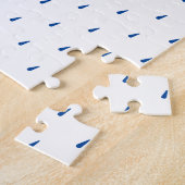 雨滴パターンイライラ ジグソーパズル (側面)