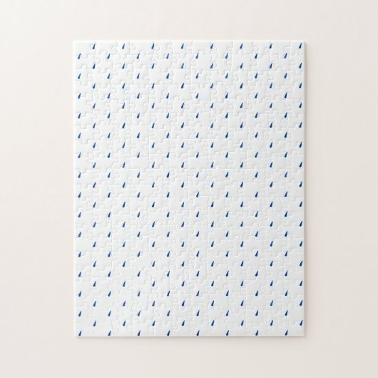 雨滴パターンイライラ ジグソーパズル (縦)